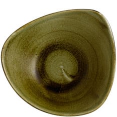 Churchill Stonecast Plume Olive Lotus Bowl 9 Ich (Pack of 12)
