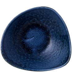 Churchill Stonecast Plume Ultramarine Lotus Bowl 9 Ich (Pack of 12)