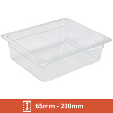 GN 1/2 Polycarbonate Gastronorms
