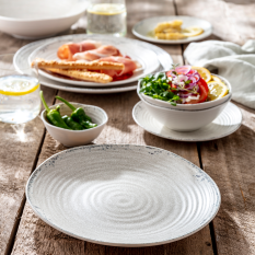 Creations Pompeii Melamine Stone Plate 16.5cm/6.5" (Pack of 24)