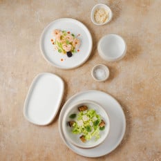 Creations Portico Melamine Round Bowl 9cm/3.5" 90ml/3.25oz (Pack of 6)