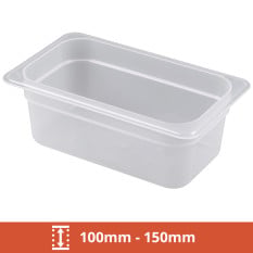 GN 1/4 Polypropylene Gastronorms