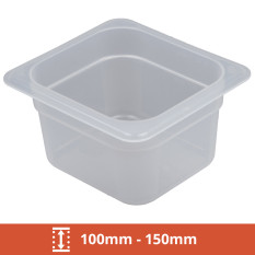 GN 1/6 Polypropylene Gastronorms 