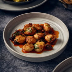 Antigo Porcelain Cinza Presentation Plate 20.5cm/8" (Pack of 6)
