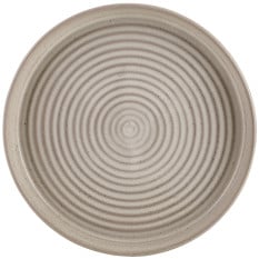 Antigo Porcelain Cinza Presentation Plate 26cm/10.25" (Pack of 6)