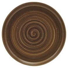 Miro Porcelain Grey Presentation Plate 18cm/7" (Pack of 6)