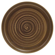 Miro Porcelain Grey Presentation Plate 20.5cm/8" (Pack of 6)