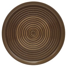 Miro Porcelain Grey Presentation Plate 26cm/10" (Pack of 6)