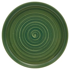 Miro Porcelain Green Presentation Plate 20.5cm/8" (Pack of 6)