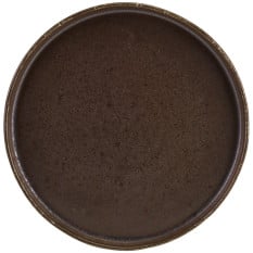 Roko Cinder Black Presentation Plate 26cm/10.25" (Pack of 4)