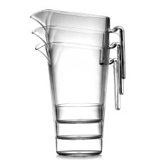 Pitcher Jug Polycarbonate Plastic 4 Pint CE Lined (Pack of 4)