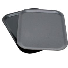 Laminated Wood Tray 46 x 34cm - Dark Granite