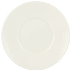 Embossed Quartz Saucer 15cm/6" (Pack of 12)