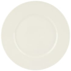 Embossed Quartz Flat Plate 32cm/12.5" (Pack of 12)
