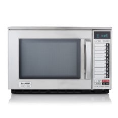 Sharp R-22ATR Commercial Microwave Programmable 1500w