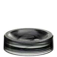 Hollow Black Bowl 15 x 4cm/6 x 1.5" (Pack of 4)