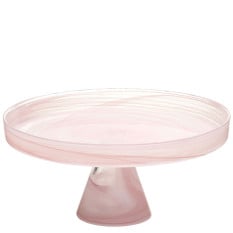 Asos Pink Footed Plate 28 x 13cm/11 x 5"