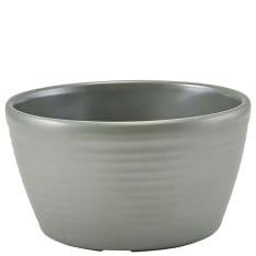 GenWare Melamine Matt Grey Ripple Ramekin 113ml/4oz (Pack of 24)