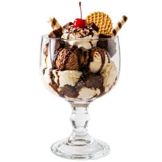 Large Sharing Dessert Ice Cream Sundae Glass Chalice 930ml/33oz (Pack of 6)