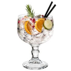 Large Cocktail Glass Sharing Goblet Fishbowl 930ml/33oz (Pack of 6)