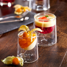 Double Walled Dessert/Tasting Dish 150ml/5.25oz (Pack of 6)
