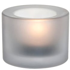 Chunky Tealight Holder White (Pack of 12)