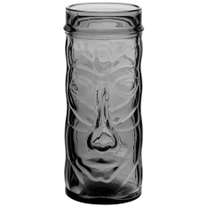 Tahiti Tiki Highball Glasses 450ml/15oz Smoke Grey (Pack of 6)
