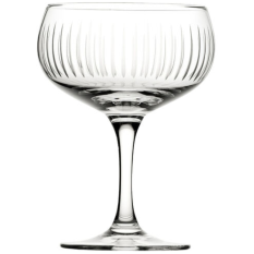 Raffles Lines Crystal Coupe Glasses 160ml/5.5oz (Pack of 6)