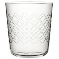 Raffles Diamond Crystal Tumblers 360ml/12.5oz (Pack of 6)