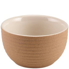 GenWare Kava White Stoneware Ribbed Ramekin 90ml/3oz (Pack of 12)