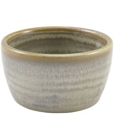 Terra Porcelain Matt Grey Ramekin 7.8cm/3" 130ml/4.3oz (Pack of 12)