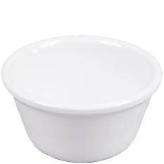 Melamine Smooth Ramekin White 120ml/4oz (Pack of 12)