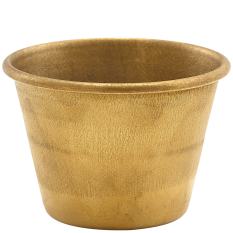 GenWare Gold Vintage Steel Ramekin 71ml/2.5oz (Pack of 24)