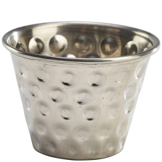 Stainless Steel Hammered Ramekin 75ml/2.5oz (Pack of 24)