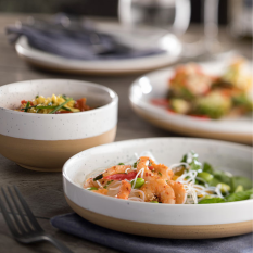 Raw White Coupe Bowl 20cm/8" (Pack of 6)
