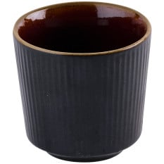 Churchill Nourish Tokyo Black Unhandled Cup 230ml/8.1oz (Pack of 12)
