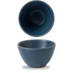 Churchill Nourish Oslo Blue Contour Deep Bowl 8oz RBBLBSDB1