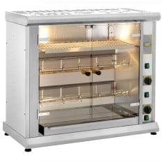 Roller Grill Countertop Rotisserie (6-8 Birds) LPG