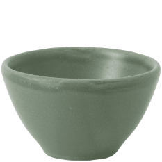 Churchill Nourish Andorra Green Contour Dip Pot 7cm/2.75" 60ml/2oz (Pack of 12)