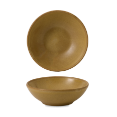 Churchill Nourish Petra Sand Contour Shallow Bowl 6Oz (Pack of 12)