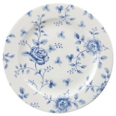 Vintage Prints Rose Chintz Profile Plate 10.875"