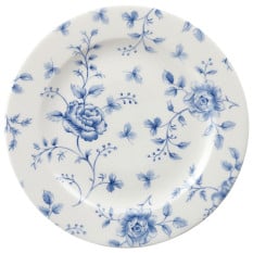 Vintage Prints Rose Chintz Profile Plate 8"