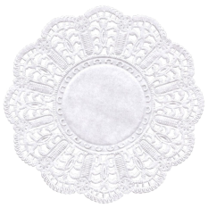 Round White Doily 9cm/3.5" (Pack of 250)