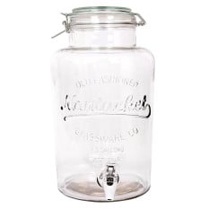 Glass Drinks Dispenser 6.5 Litre