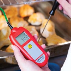 ETI Food Check Hand Held Thermometer Red -50 to 300°C