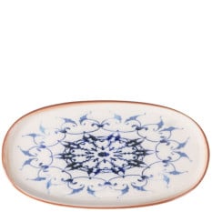 Pioli Reflect Oval Plate 34cm/13" (Pack of 6)