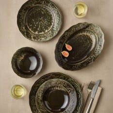 Reverie Porcelain Ivy Deep Winged Plate 23cm/9" (Pack of 6)