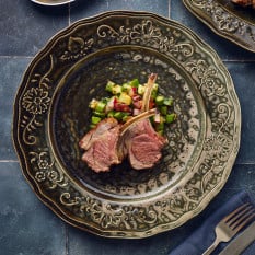 Reverie Porcelain Ivy Winged Plate 30cm/12" (Pack of 6)