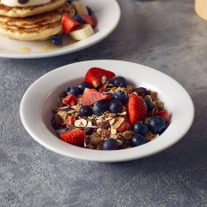 GenWare RG Porcelain Rimmed Oatmeal Bowl 16cm/6.3" (Pack of 6)