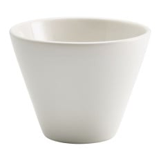 Genware Porcelain Conical Bowl 6cm